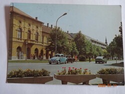 Régi, retró képeslap: Csongrád, Felszabadulás út (1978)
