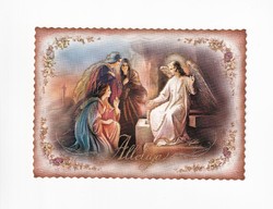 HV:29 Húsvéti Vallásos Üdvözlő képeslap