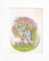 H:24 Húsvéti Üdvözlő képeslap Képzőművészeti