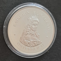 1995. "Erzsébet császárné / Európai monarchiák" ezüst emlékérem