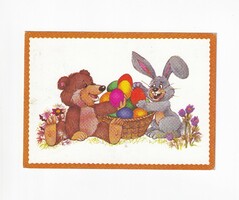 H:23 Húsvéti Üdvözlő képeslap képzőművészeti