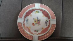 Bavaria porcelain ashtray, pink