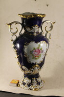 Hollóháza baroque ear vase 918