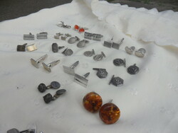 17 Pairs + 4 Silver Cufflinks Collection