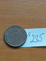 Usa 1 cent 1954 corn penny, lincoln, bronze s235