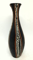 Dybisewszky iparművészeti kerámia váza, 28,5 cm