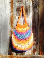 French bag made of gradient yarn