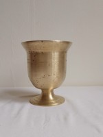Old thick-walled copper mortar, pot, goblet, goblet, bowl, cup?