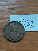 Usa 1 cent 1927 corn penny, lincoln, bronze s162