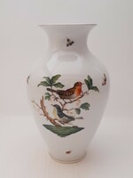 Herend Rothschild pattern vase, damaged, incomplete, 22.5 cm