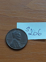 Usa 1 cent 1949 corn penny, lincoln, bronze s206