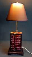 Kínai abakusz számológép asztali lámpa ALKUDHATÓ