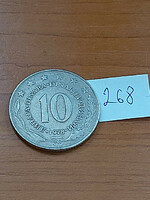 Yugoslavia 10 dinars 1978 copper-nickel 268