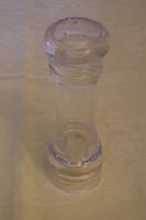 Plastic salt or pepper shaker 20x6 cm
