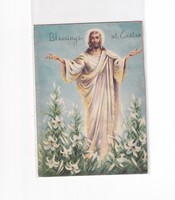 HV:87 Vallásos Húsvéti Boríték Üdvözlő képeslap