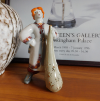 Polonne porcelain fairy tale figure from the Soviet era (kotygoroshko) 19.5 Cm