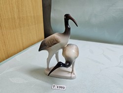 T1393 pair of raven house ibis 18 cm