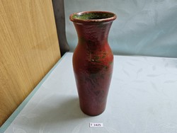 T1425 applied art vase 29 cm