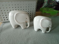 Porcelán elefántok