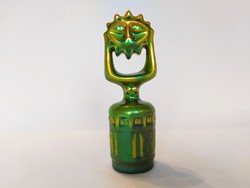 Zsolnay Eozin Art-Deco Nap figura. Hibátlan!