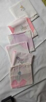 5 dn női textil zsebkendő