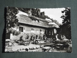 Postcard, Badacsony, Rodostó tourist house view, terrace detail