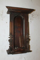 Antique old German wall clock case 975