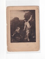 HV:89 Vallásos antik Húsvéti Üdvözlő képeslap