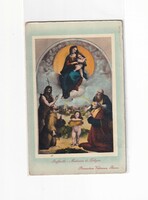 Hv: 98 religious Easter antique greeting card, postage clean