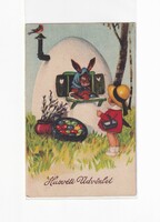 H:124 Antik Húsvéti Üdvözlő képeslap