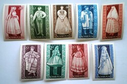 S2019-27 / 1963 national costumes ii. Postage stamp