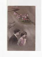 H:120 Antik Húsvéti Üdvözlő képeslap "Fotók" 1912