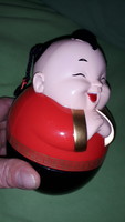 Vintage, beautiful condition potty haired Chinese bush figure hard plastic 