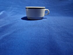 Alföldi kék csíkos teás csésze