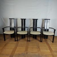 4db posztmodern étkezőszék retro székek