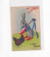 H:123 Antik Húsvéti Üdvözlő képeslap