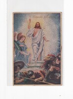 HV:97 Vallásos Húsvéti antik Üdvözlő képeslap