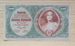 50,000 Kronen 1922