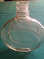 Pálinkás üveg - kicsi, praktikus, zsebbe illő