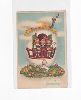 H:127 Antik Húsvéti Üdvözlő képeslap