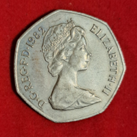 1982. Anglia 50 Penny (558)