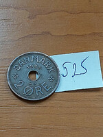 Denmark 2 öre 1929 bronze, x. Christian King #525