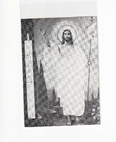 H:131Vallásos Húsvéti Üdvözlő képeslap