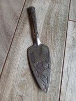 Fabulous old silver-plated cake shovel (25.8x6 cm)