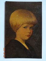 Régi, antik, postatiszta Degi Gemälde képeslap, Nr. 860 Erwin