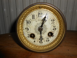 French table / fireplace clock structure 2