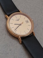 Longines wristwatch with leather strap