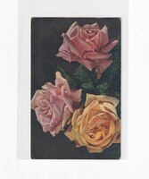 H:145 Üdvözlő képeslap "Postatiszta"  Virágok