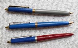 Ballpoint pen, 3 pieces retro, 