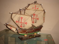 Three masted sailing ship